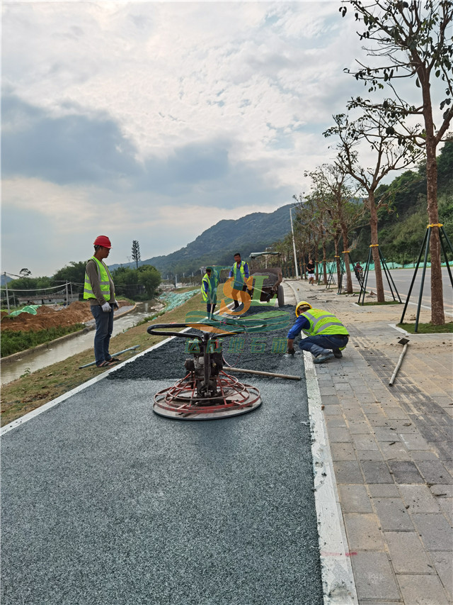 廣汕公路一標透水混凝土