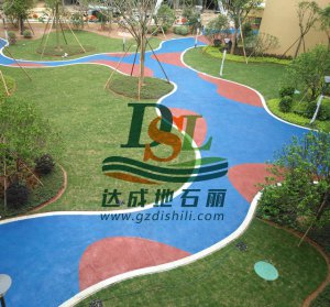 中山臻華花園幼兒園透水項目完工后